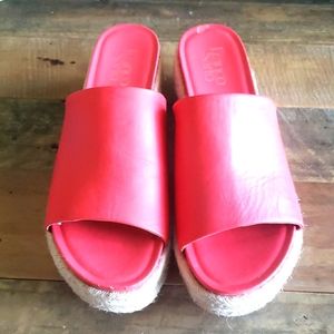 Franco Sarto Tola Watermelon Espadrilles 👠